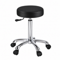 ArtistChair Classic – ergonomisk arbeidsstol med flatt sete og hjulbase for tatovering og beauty, i svart

