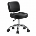 ArtistChair Pro Comfort ergonomisk arbeidsstol for tatovering med flatt sete og hjulbase