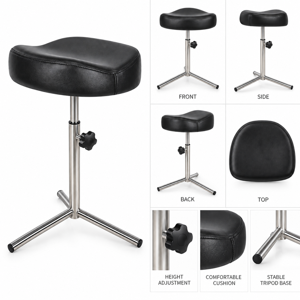FootRest studio fotstøtte med justerbar høyde fra 50 cm