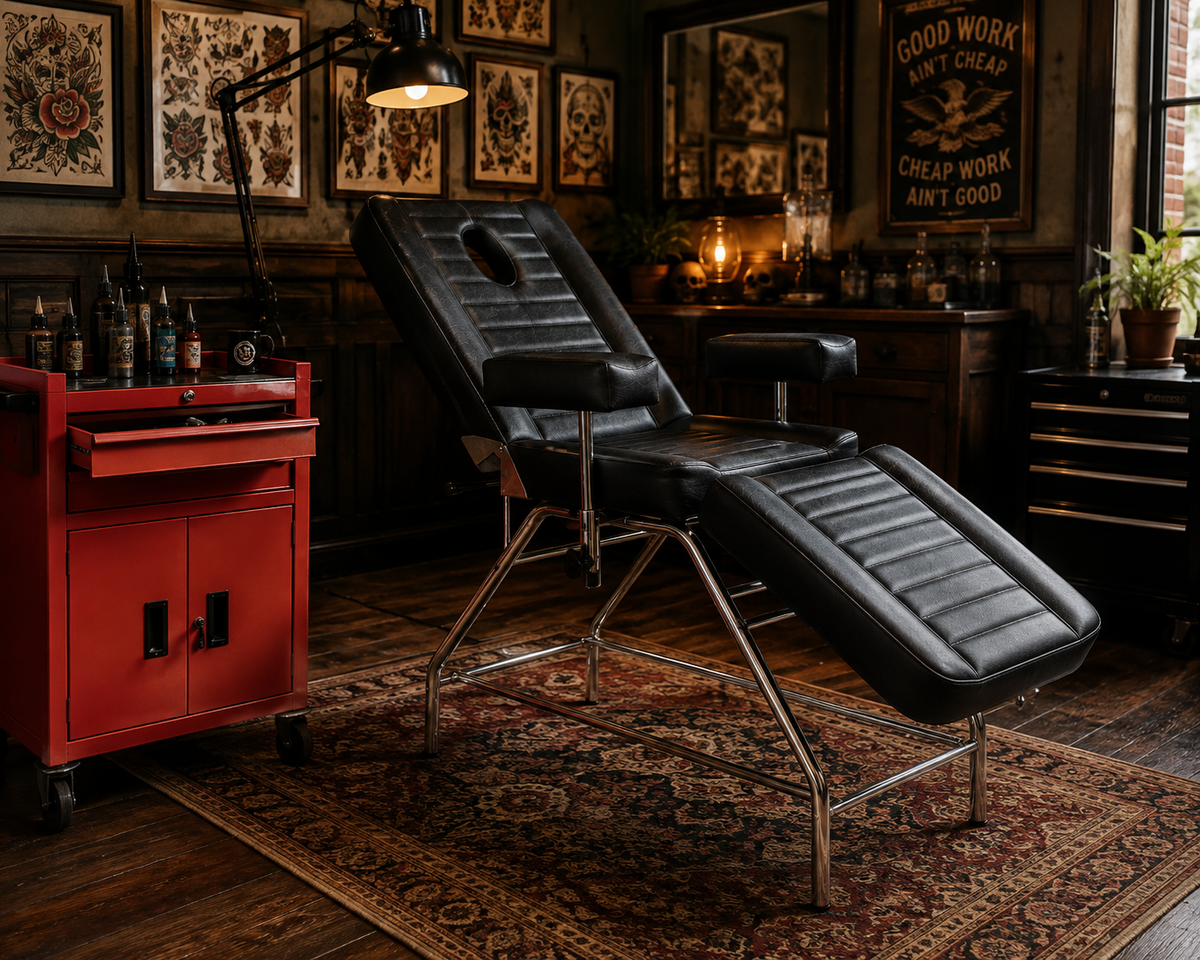 TattooChair classic black