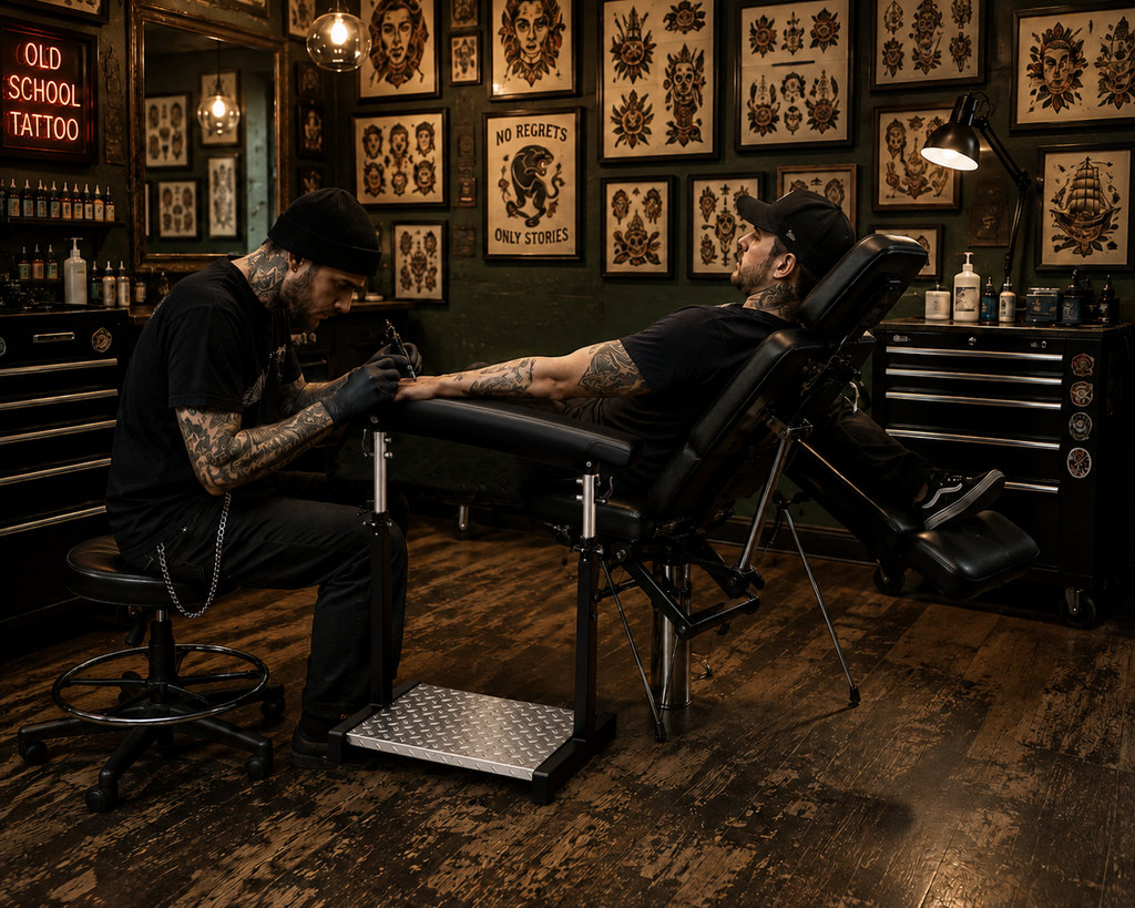 TattooChair Arm Rest XL – stort armlene for tatovering med justerbar høyde