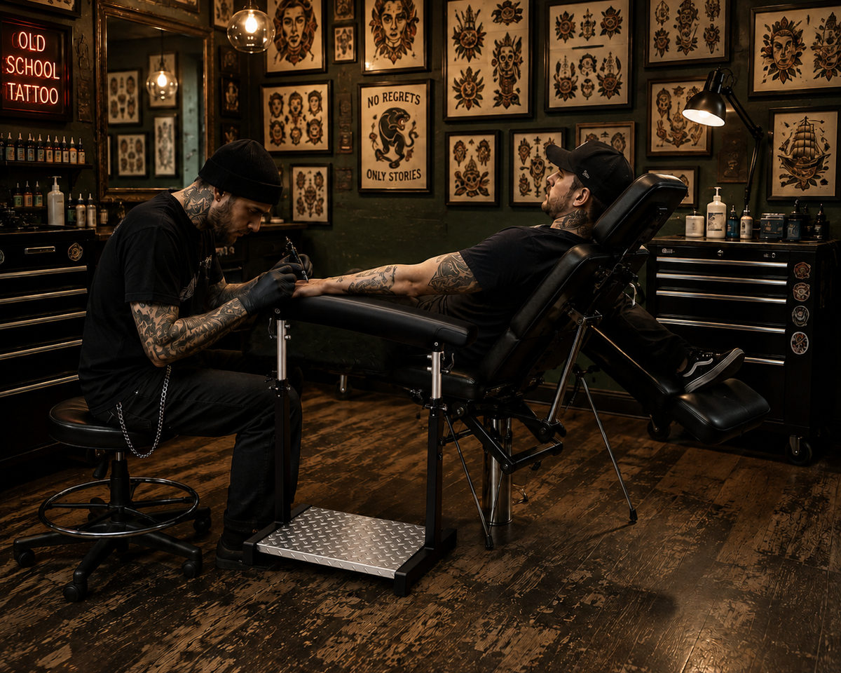 TattooChair Arm Rest XL – stort armlene for tatovering med justerbar høyde