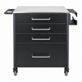 WorkStation Pro arbeidsstasjon for tatovering med metallplate og skuffer