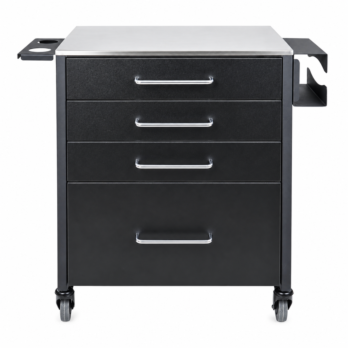 WorkStation Pro arbeidsstasjon for tatovering med metallplate og skuffer